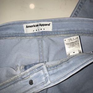 American Apparel High Waisted Jeans